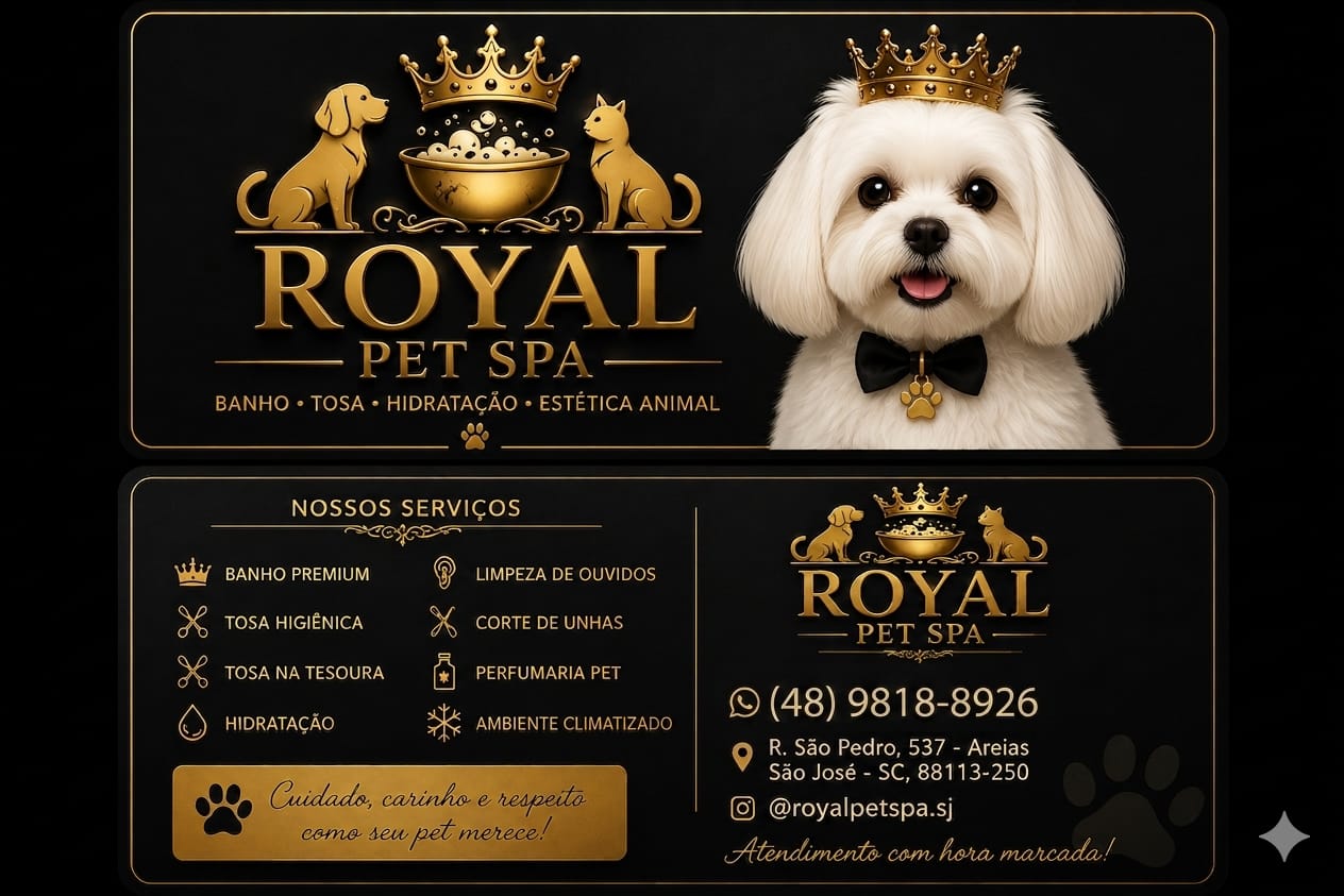 Royal Pet Spa – ambiente e serviços